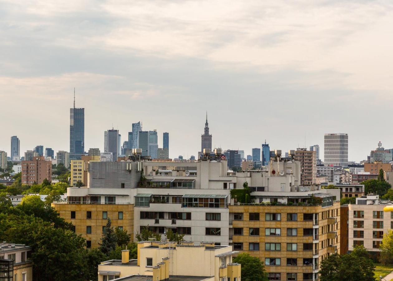 Center City View Lägenhet Warszawa Exteriör bild